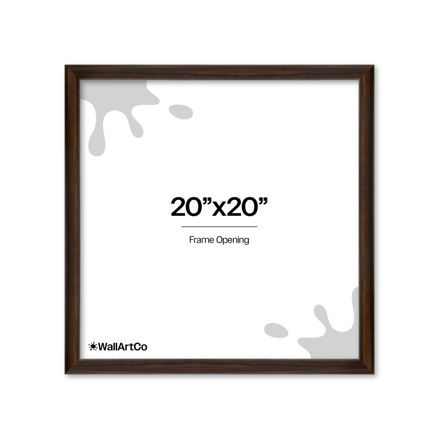 Front of picture frame