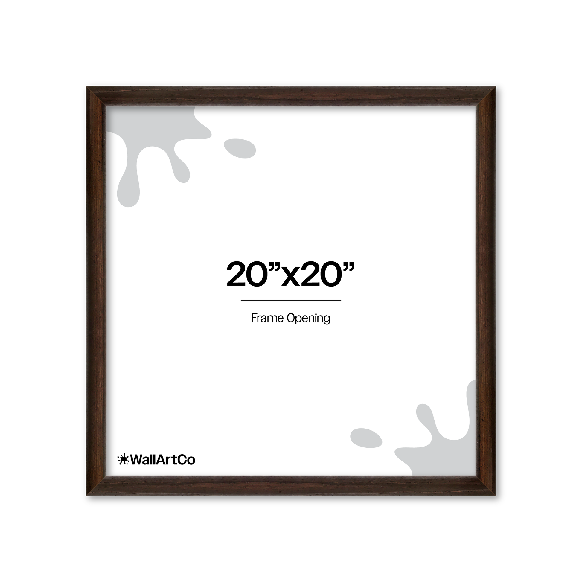 Front of picture frame