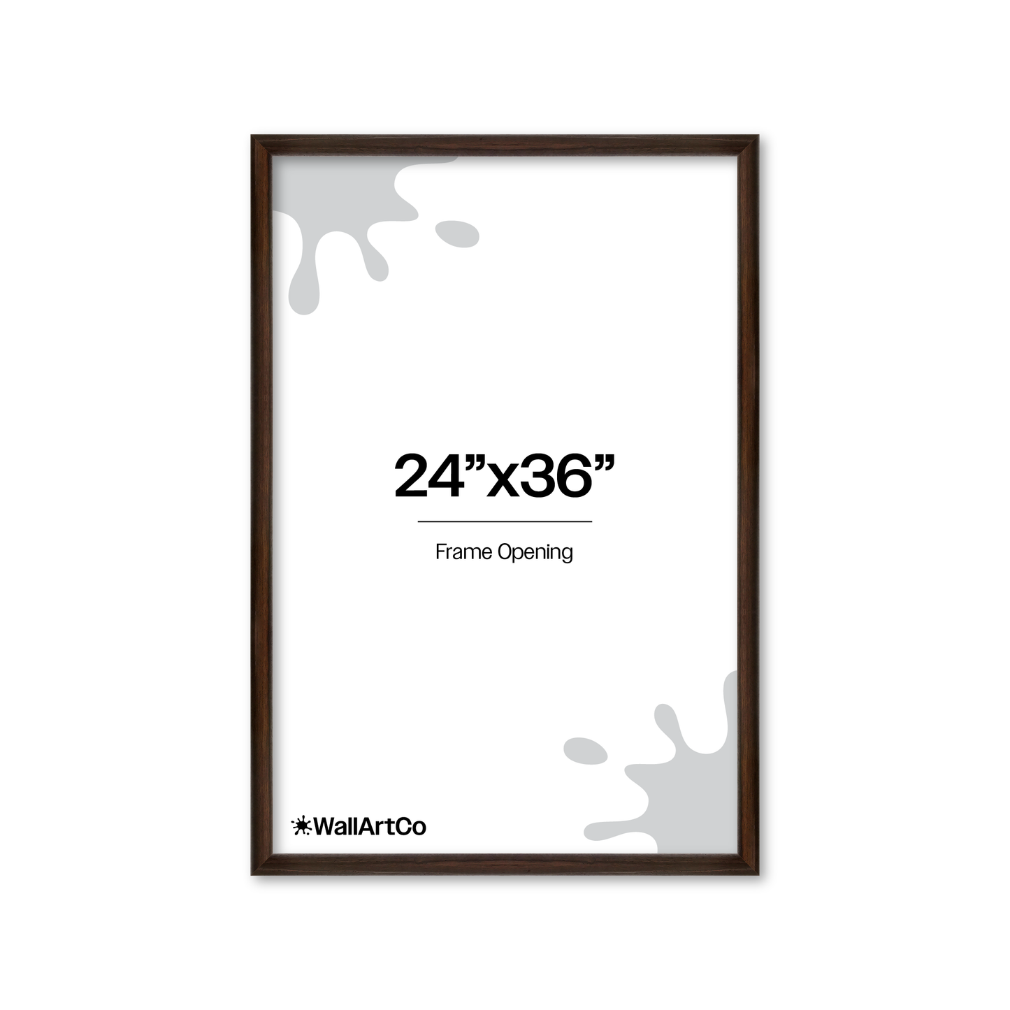 Front of picture frame