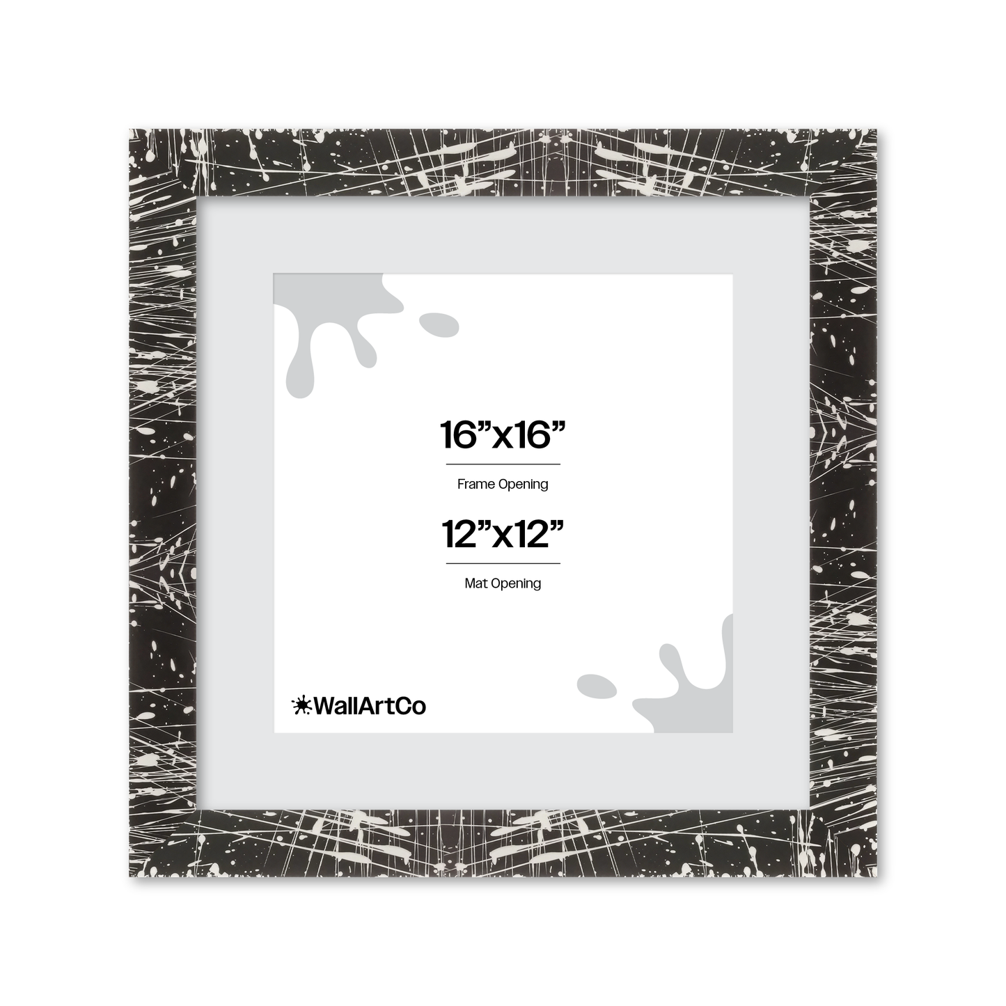 Front of picture frame