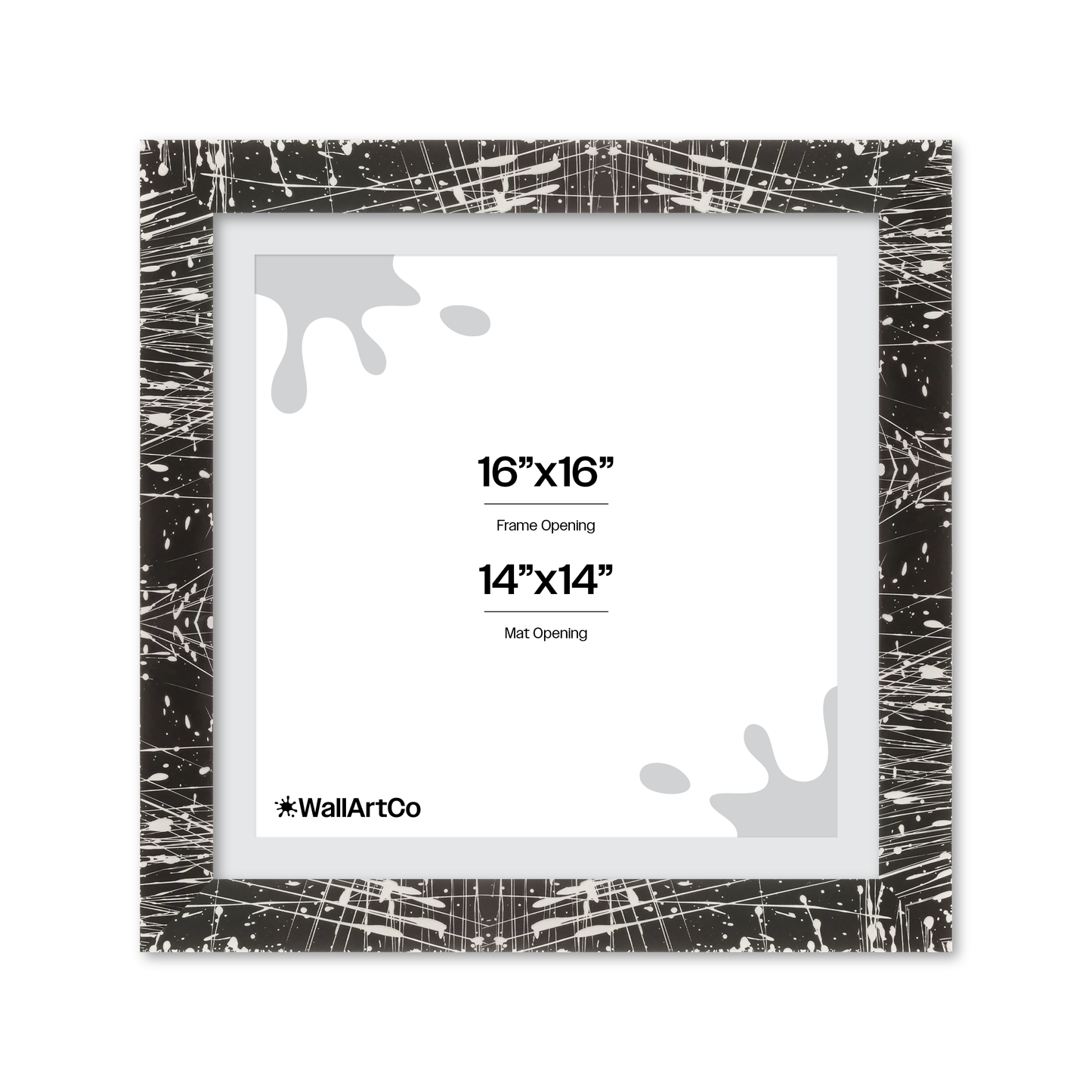 Front of picture frame