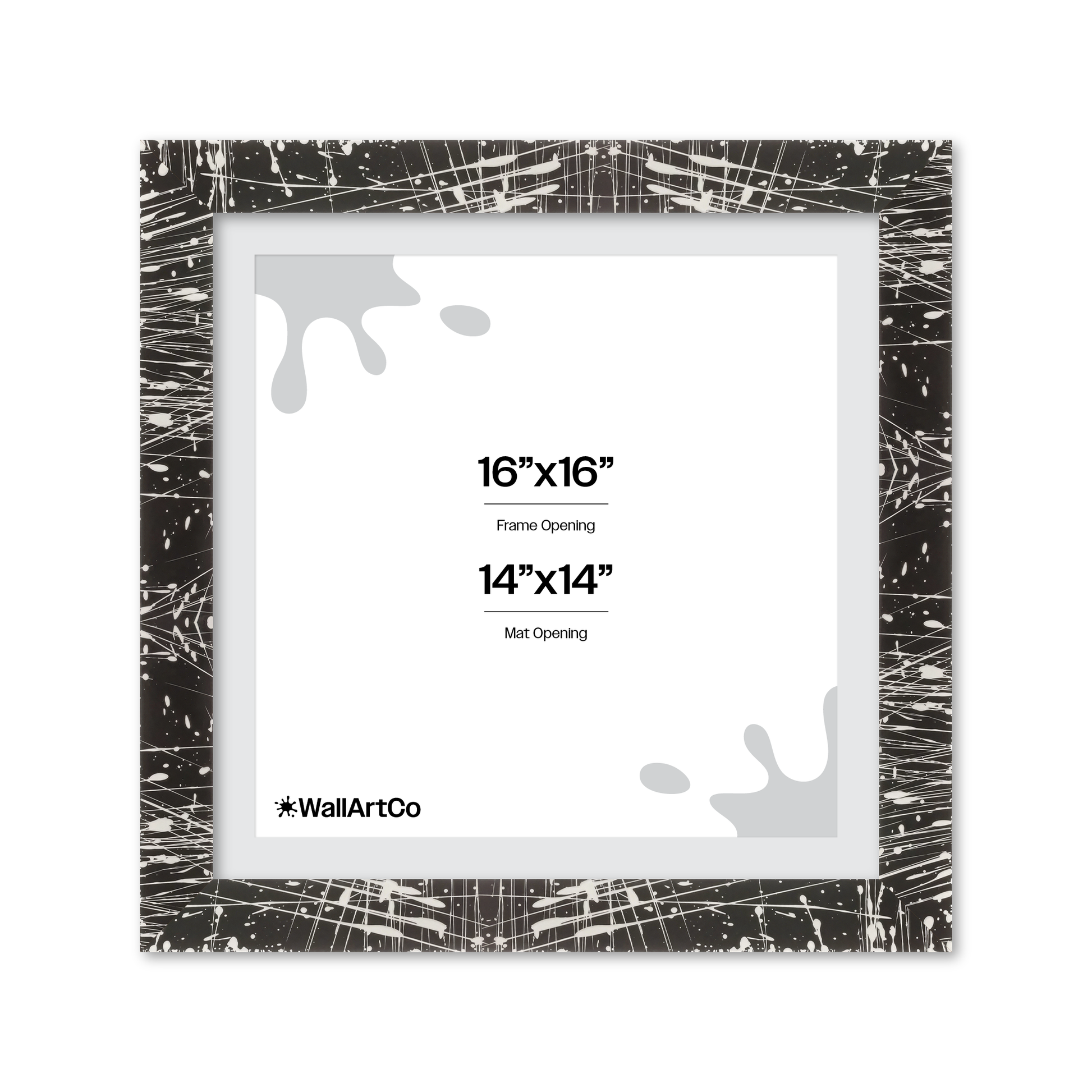 Front of picture frame