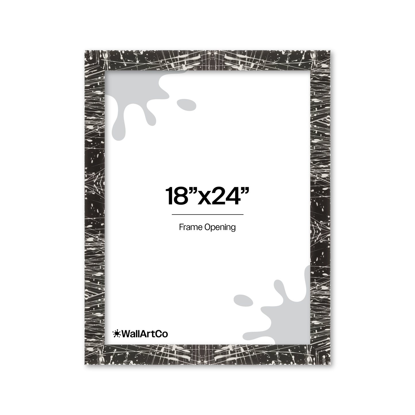 Front of picture frame