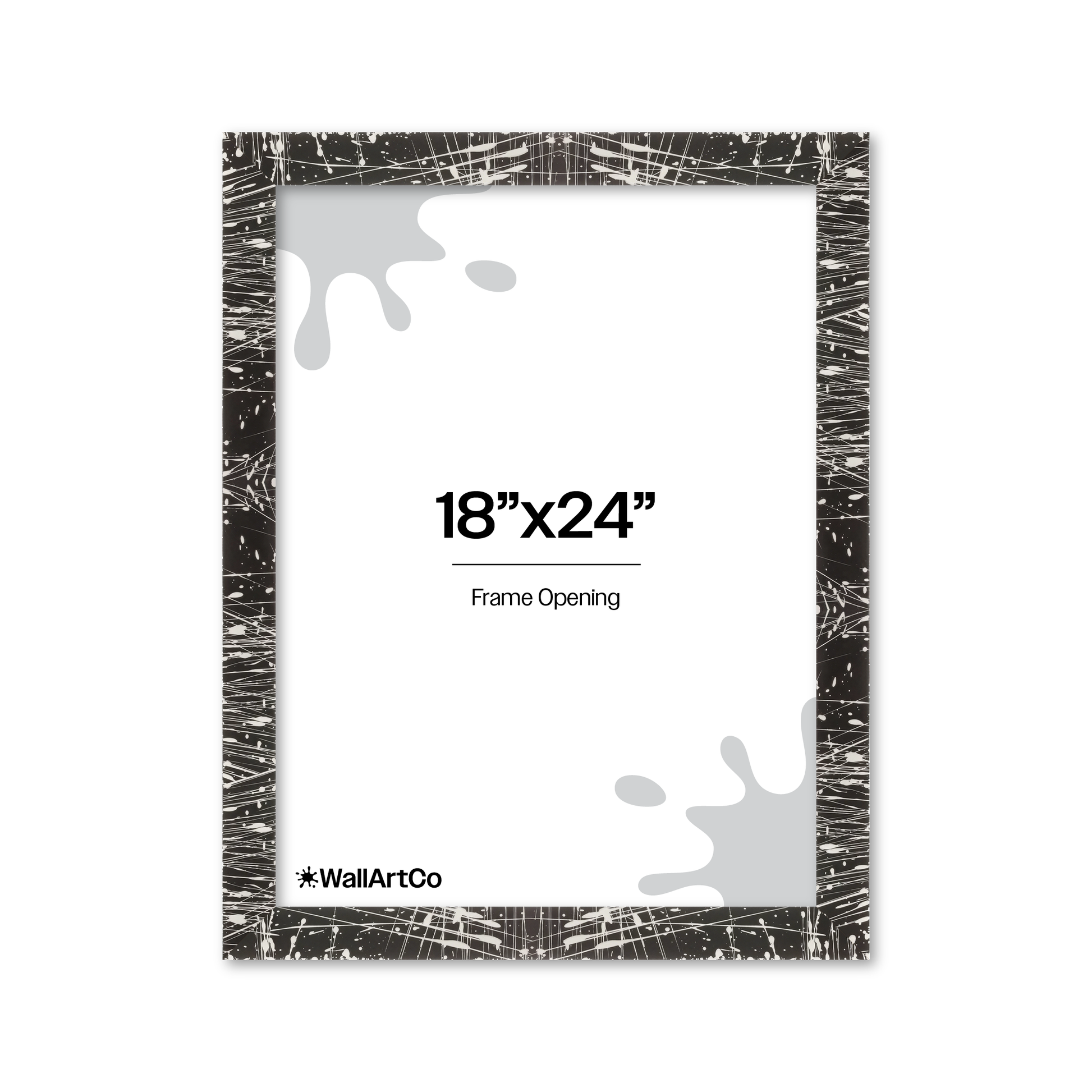 Front of picture frame