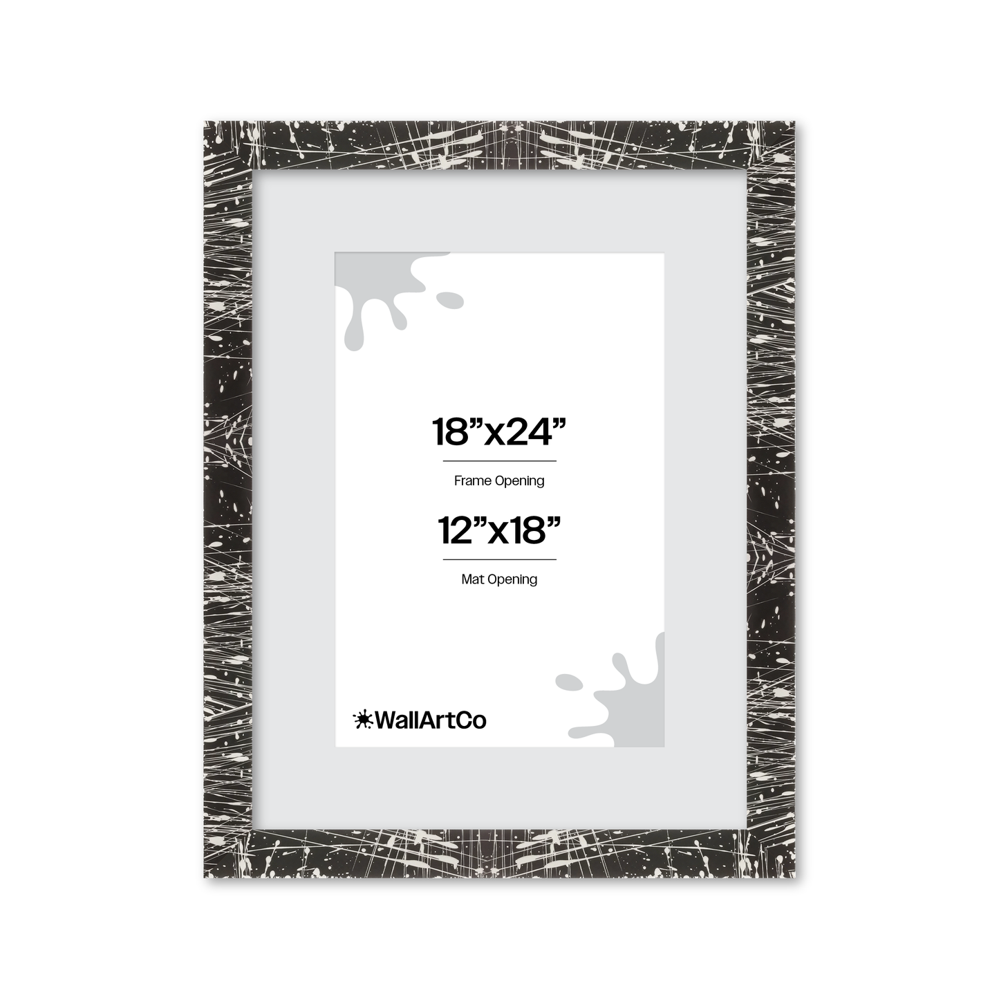 Front of picture frame