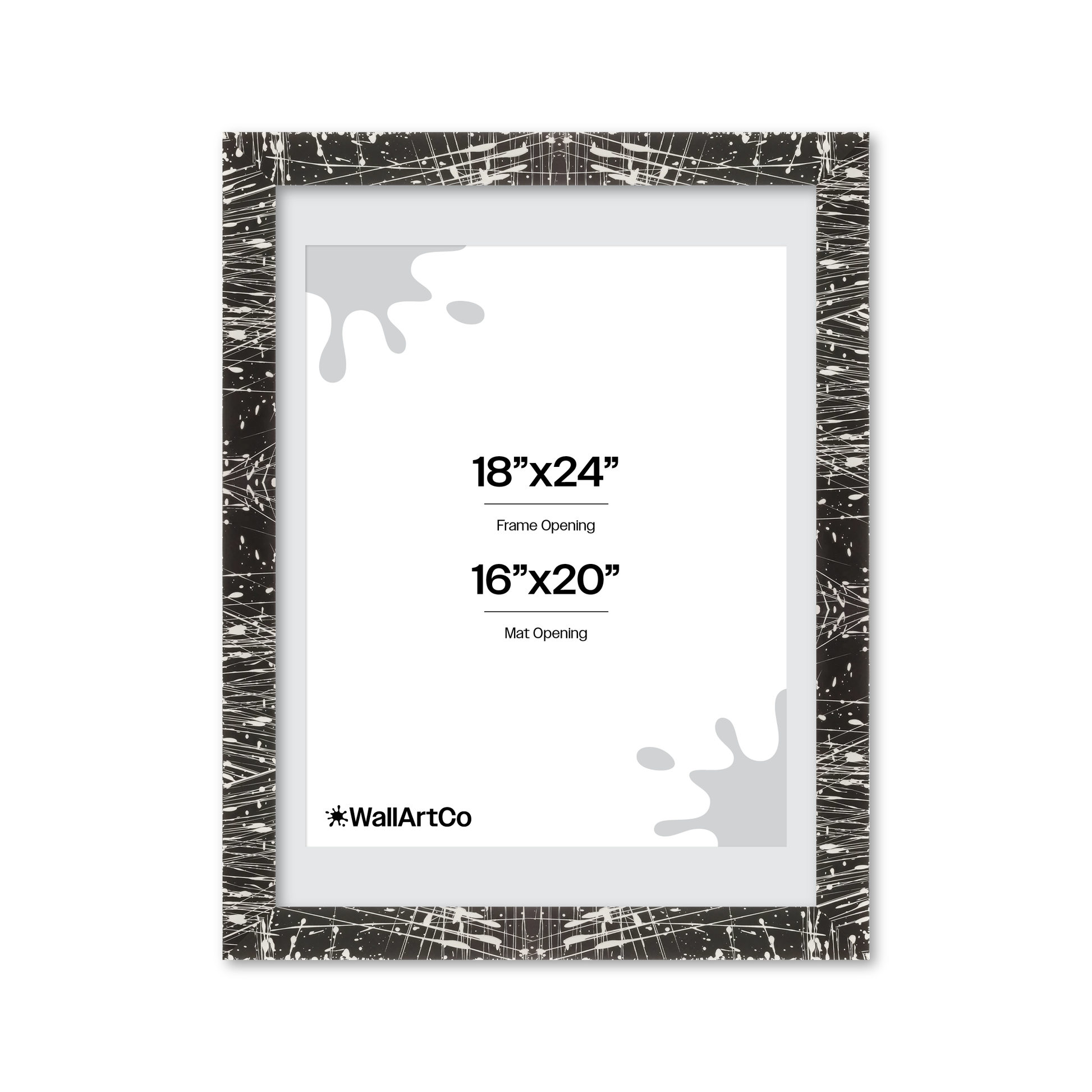 Front of picture frame