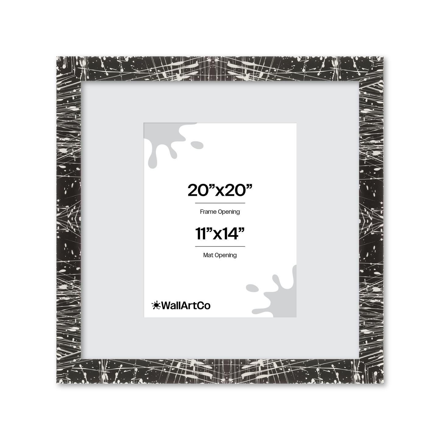 Front of picture frame