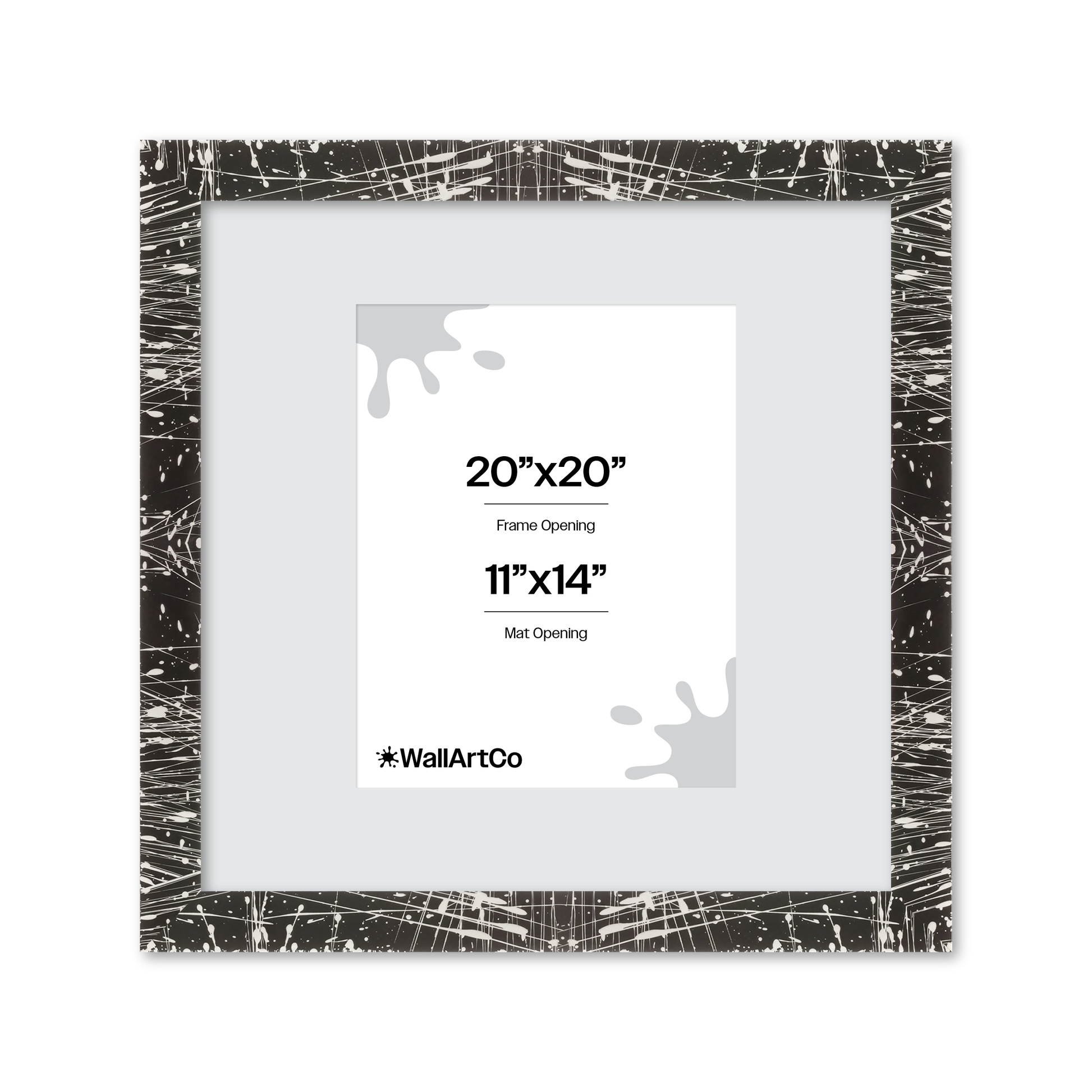 Front of picture frame