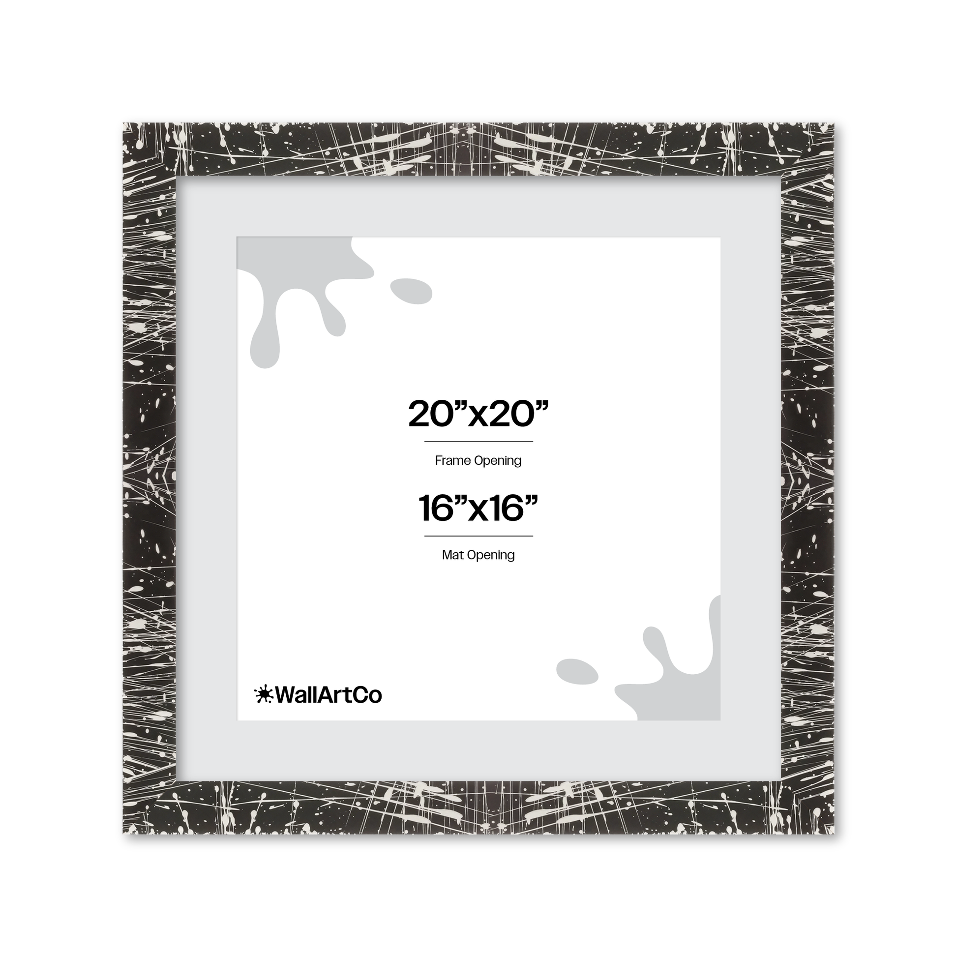 Front of picture frame