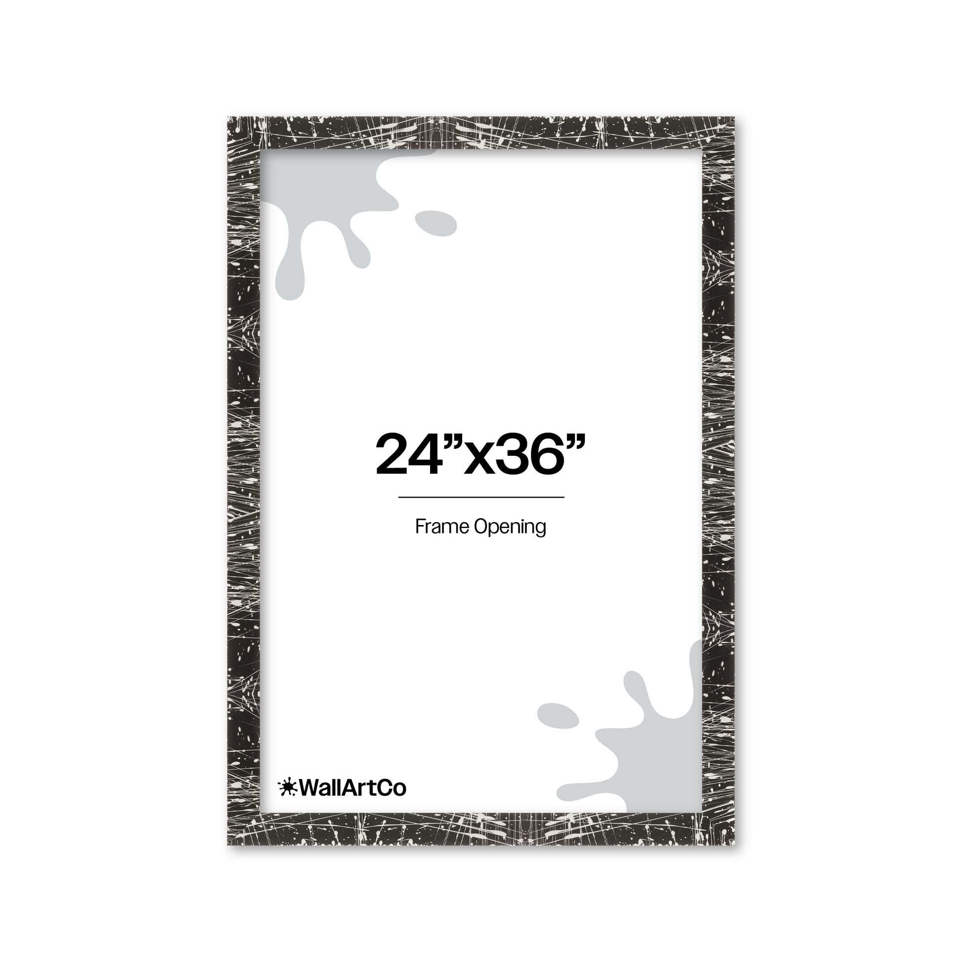Front of picture frame