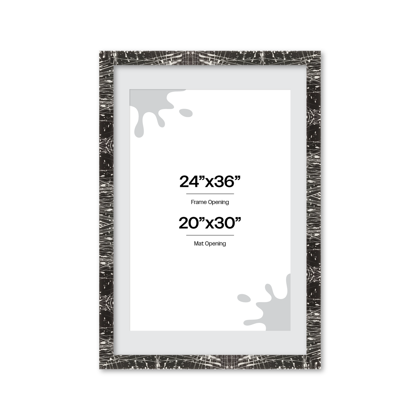 Front of picture frame