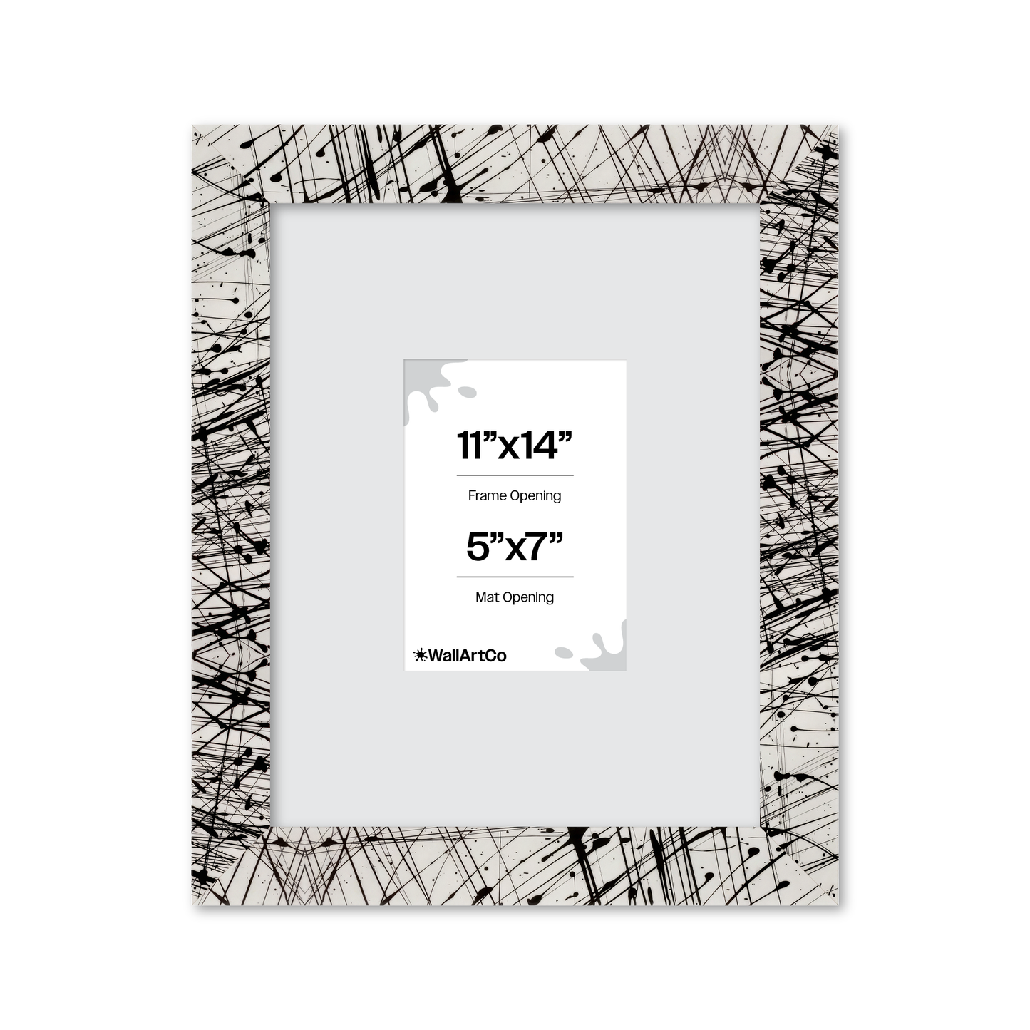 Front of picture frame