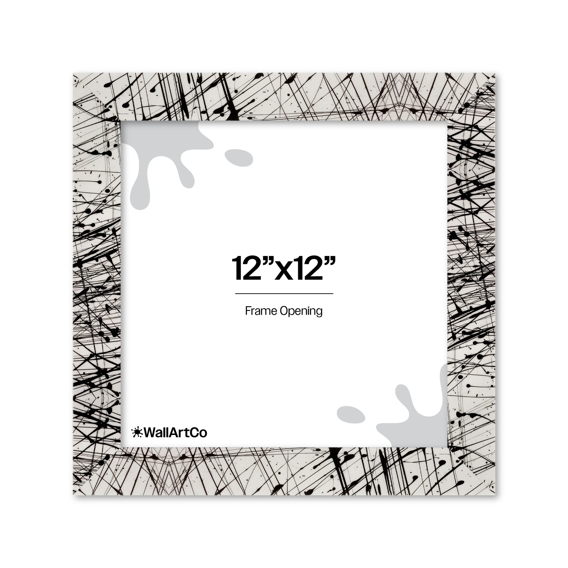 Front of picture frame