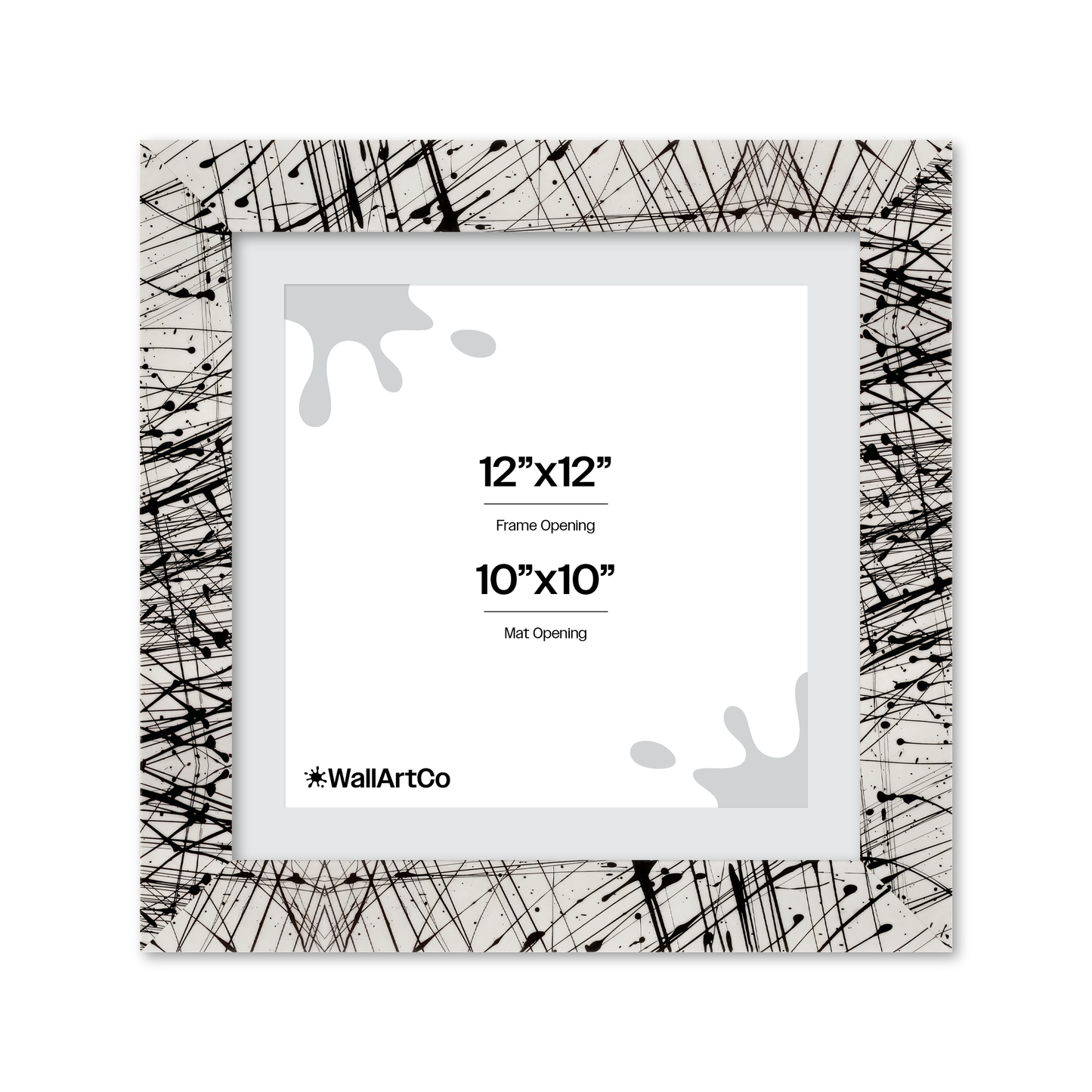 Front of picture frame
