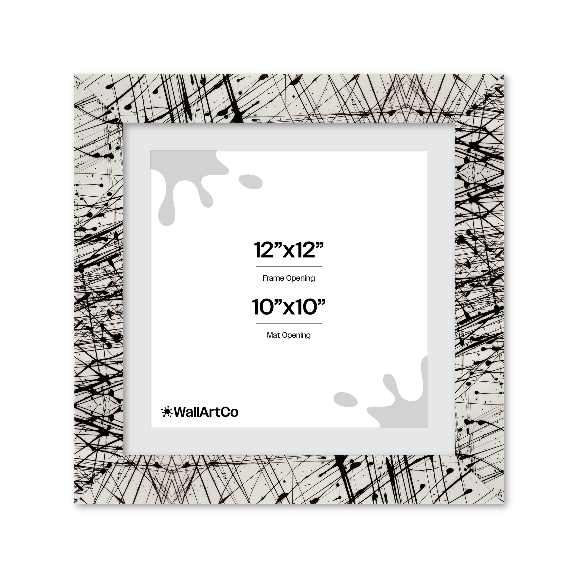 Front of picture frame