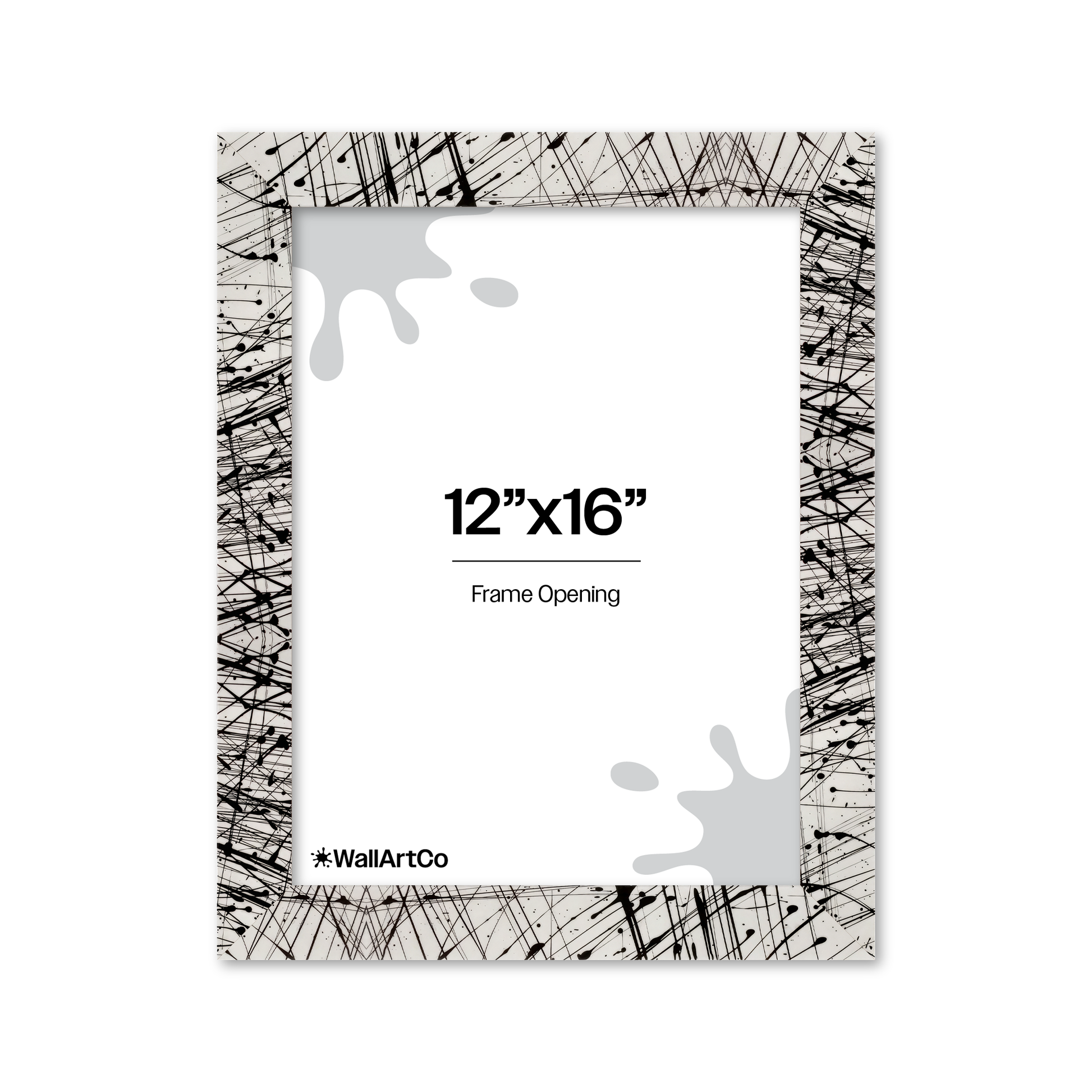 Front of picture frame