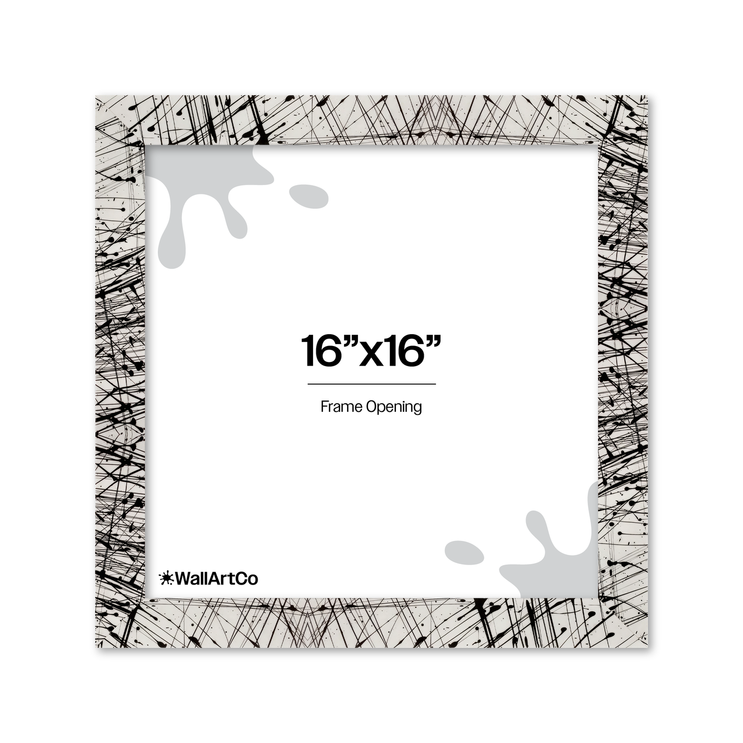 Front of picture frame