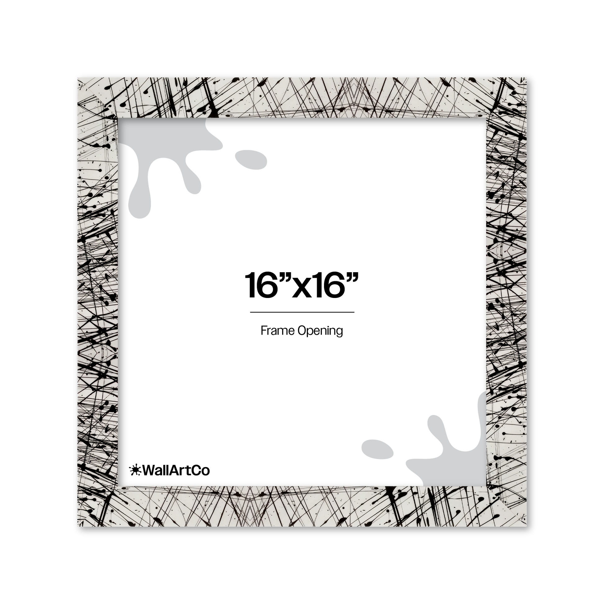 Front of picture frame