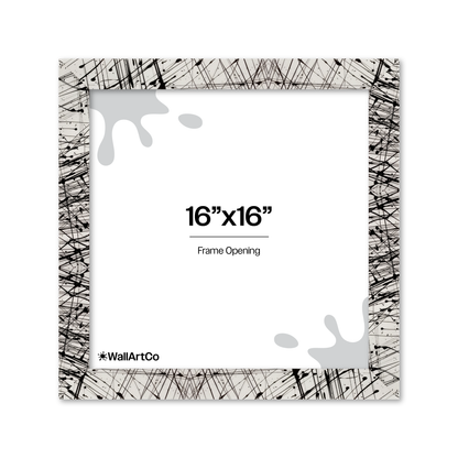 Front of picture frame