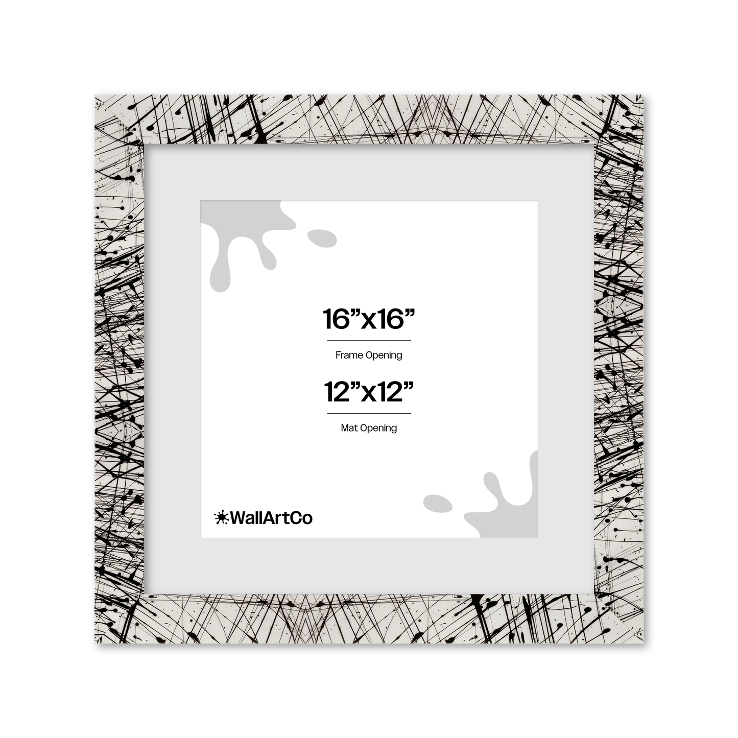 Front of picture frame