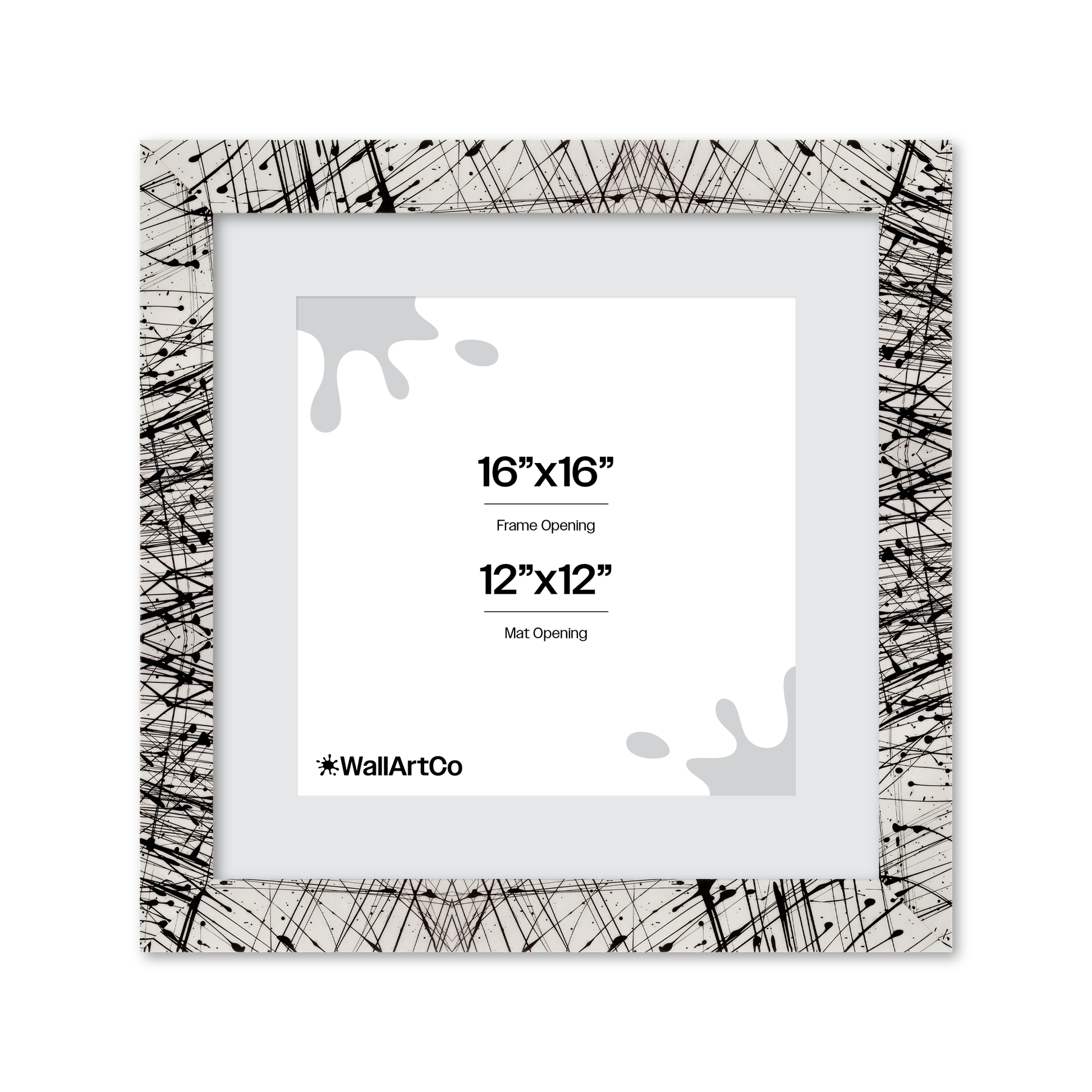 Front of picture frame