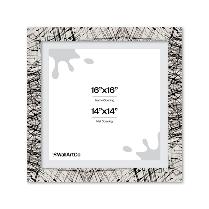 Front of picture frame