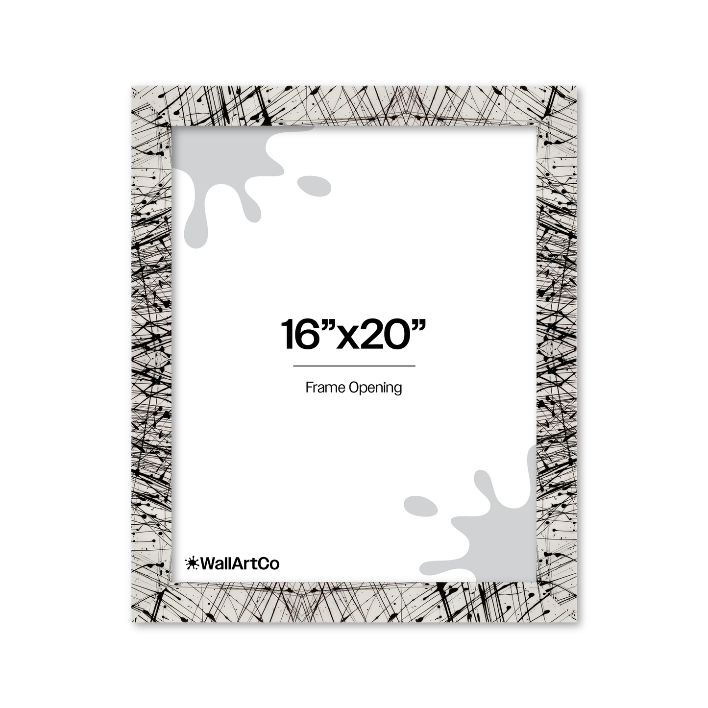 Front of picture frame