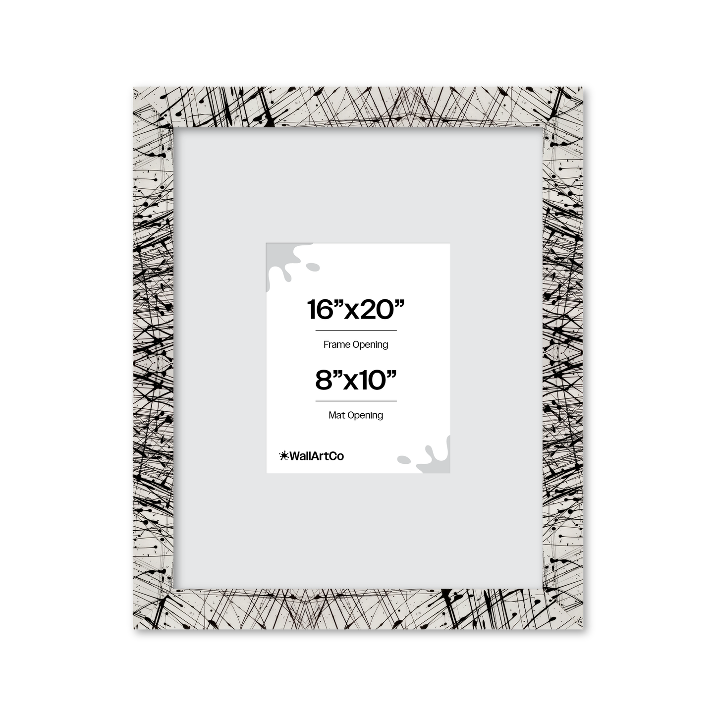 Front of picture frame