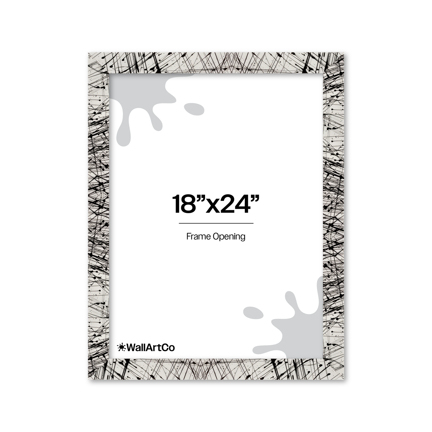 Front of picture frame