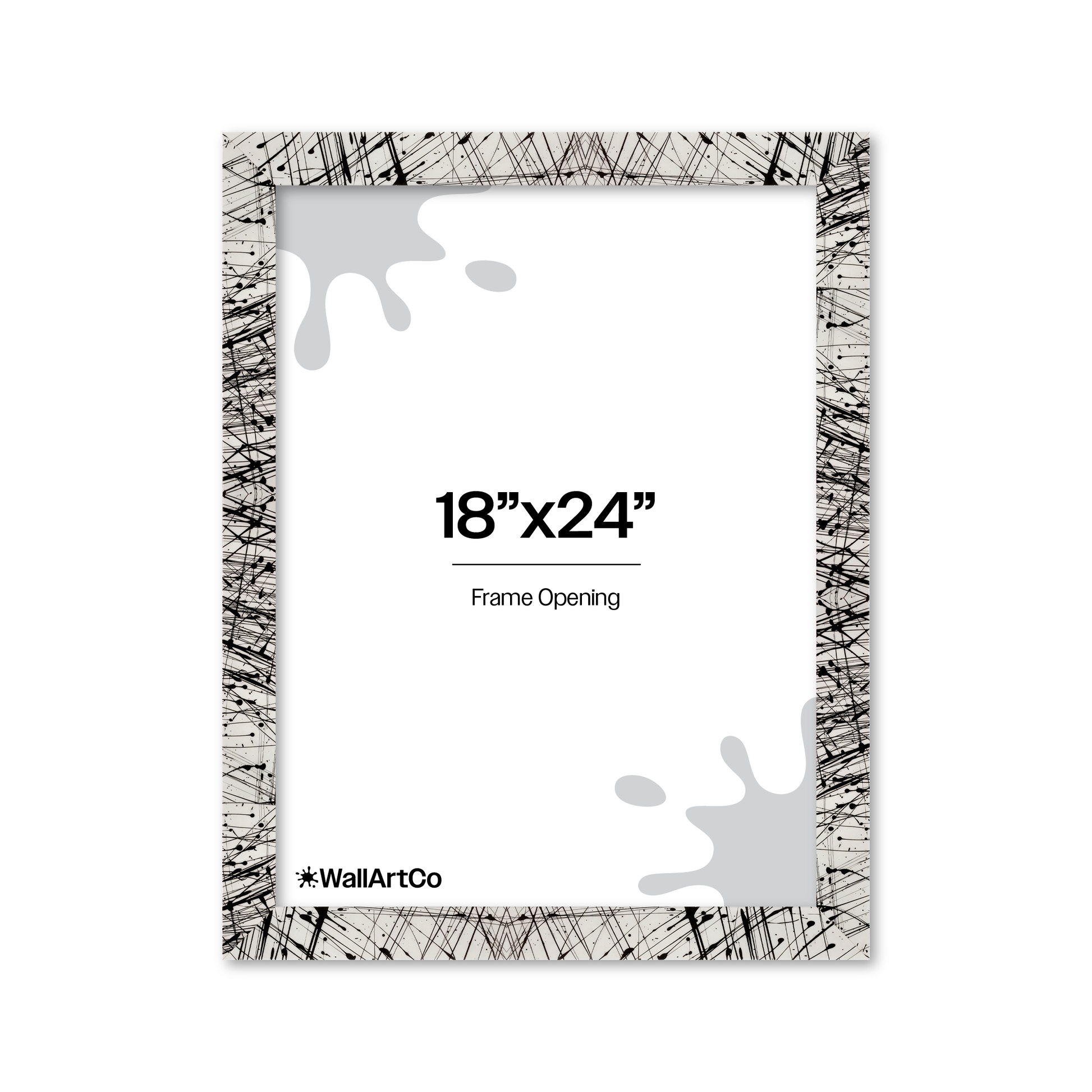 Front of picture frame