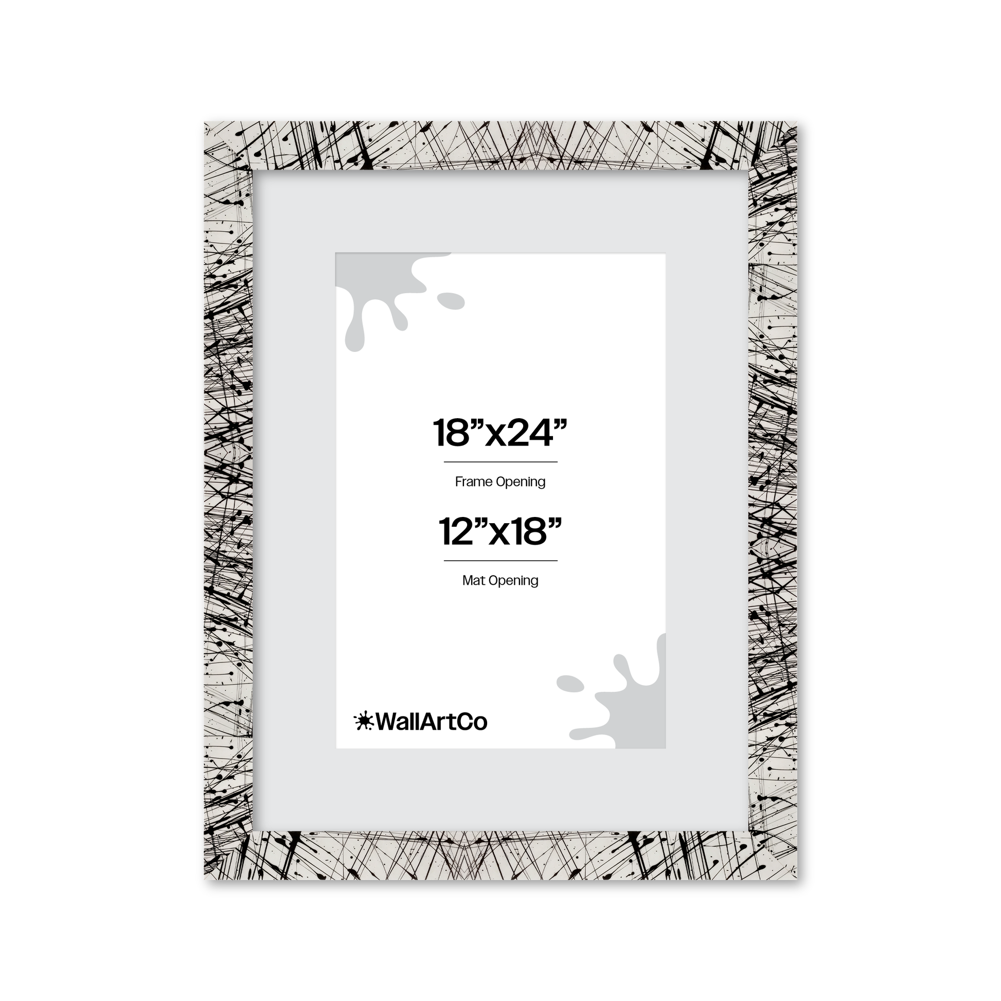 Front of picture frame