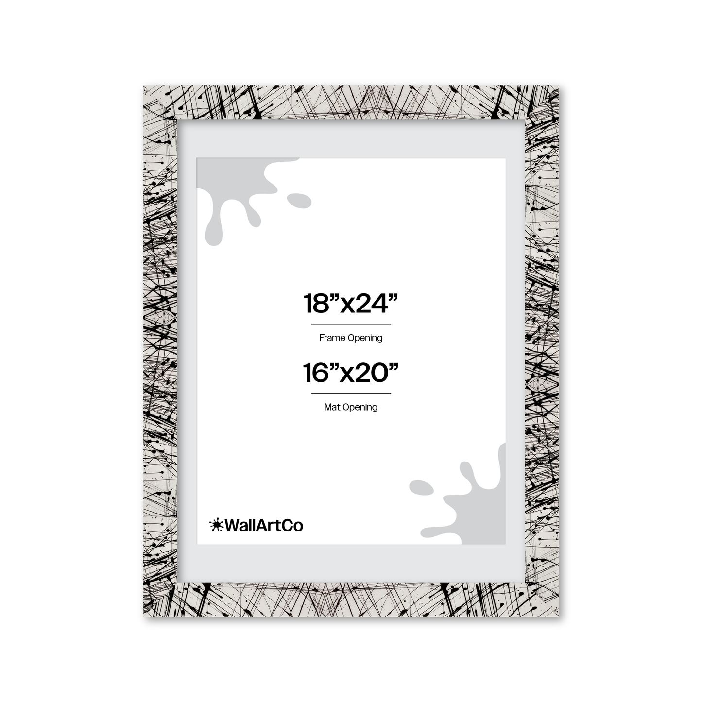 Front of picture frame