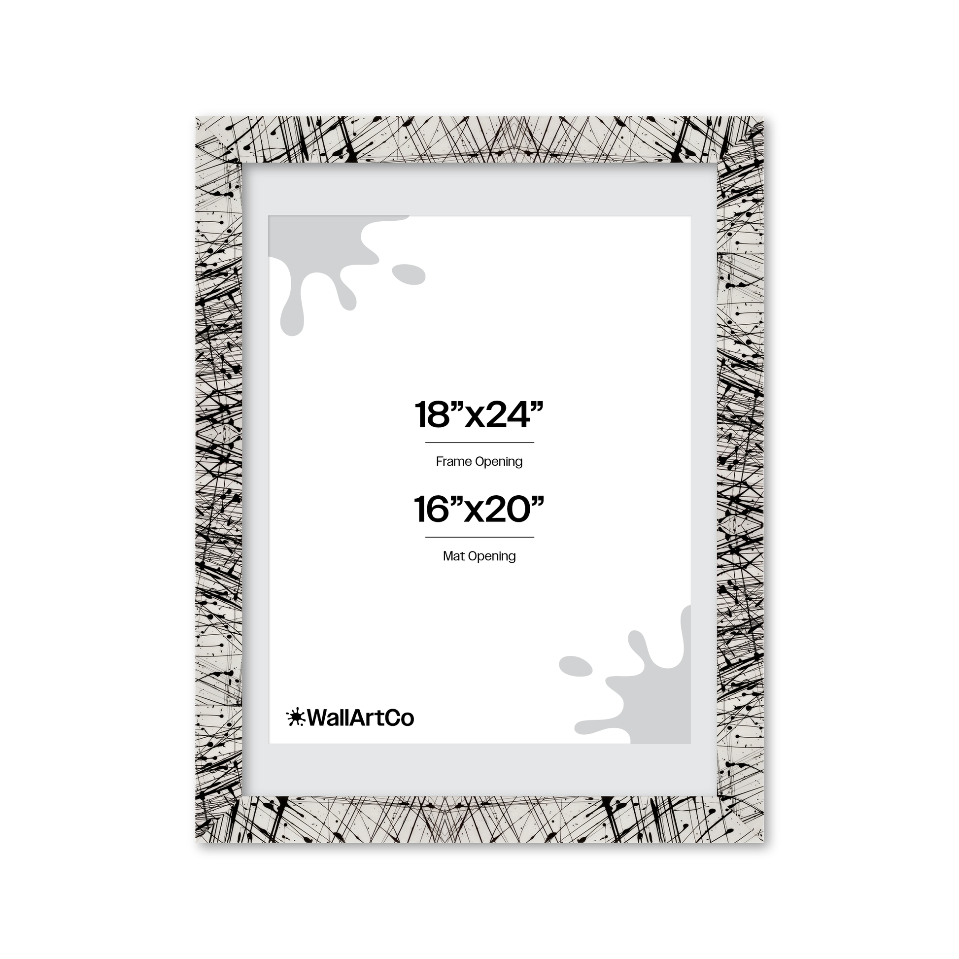 Front of picture frame