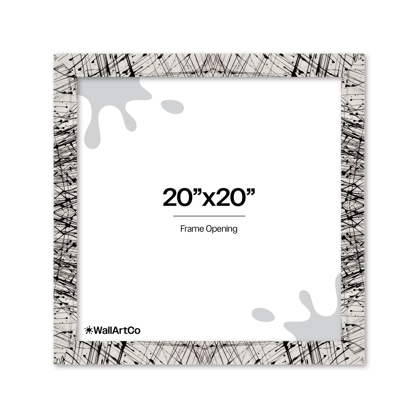 Front of picture frame