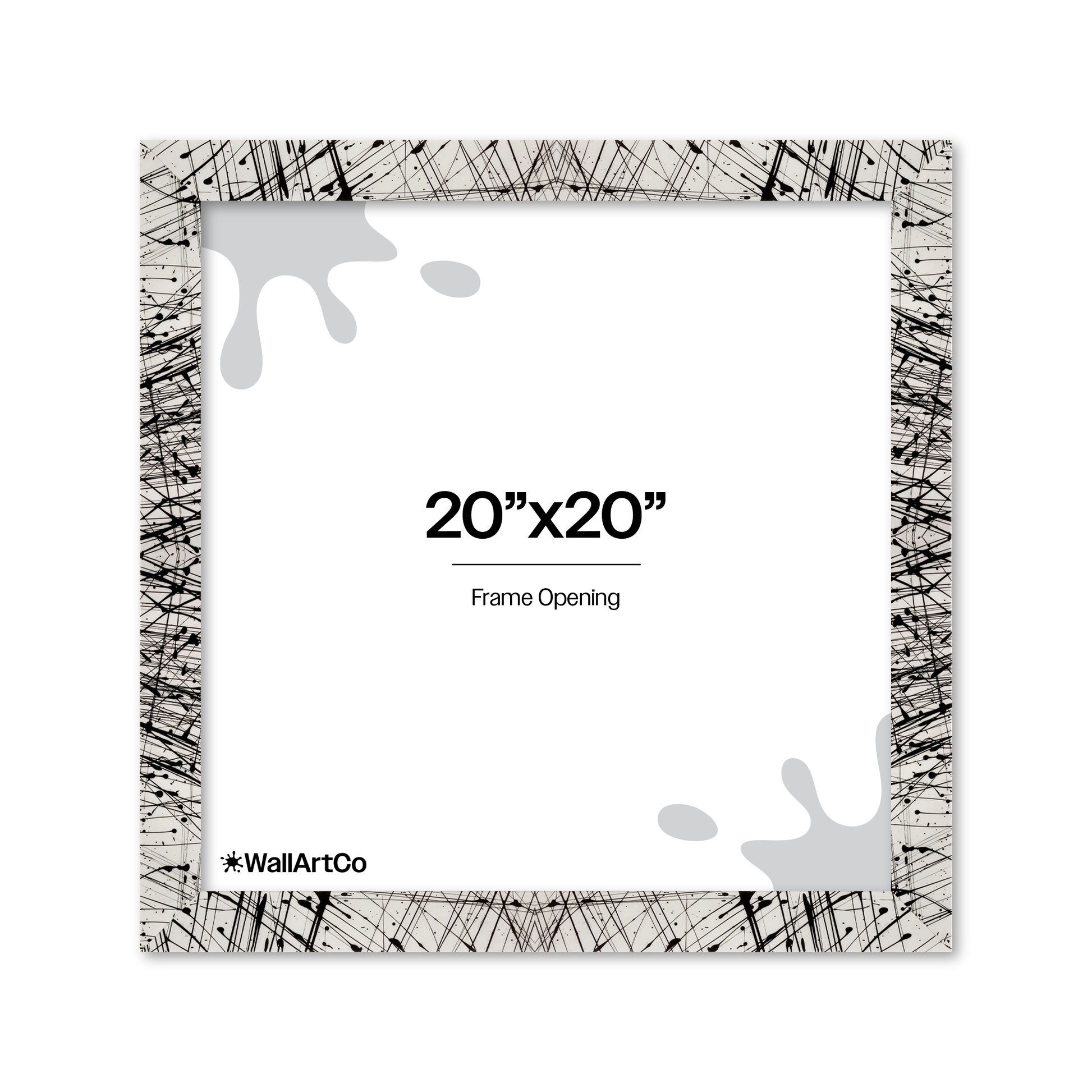 Front of picture frame
