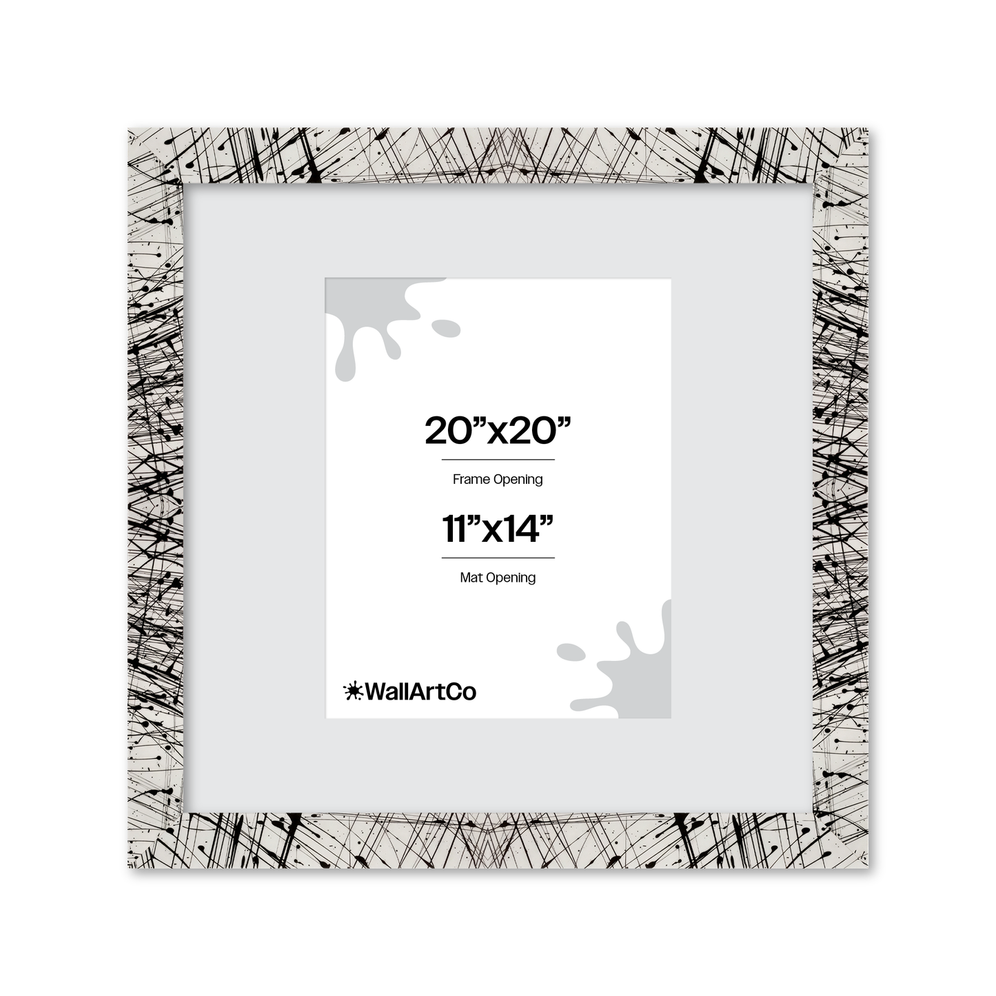 Front of picture frame