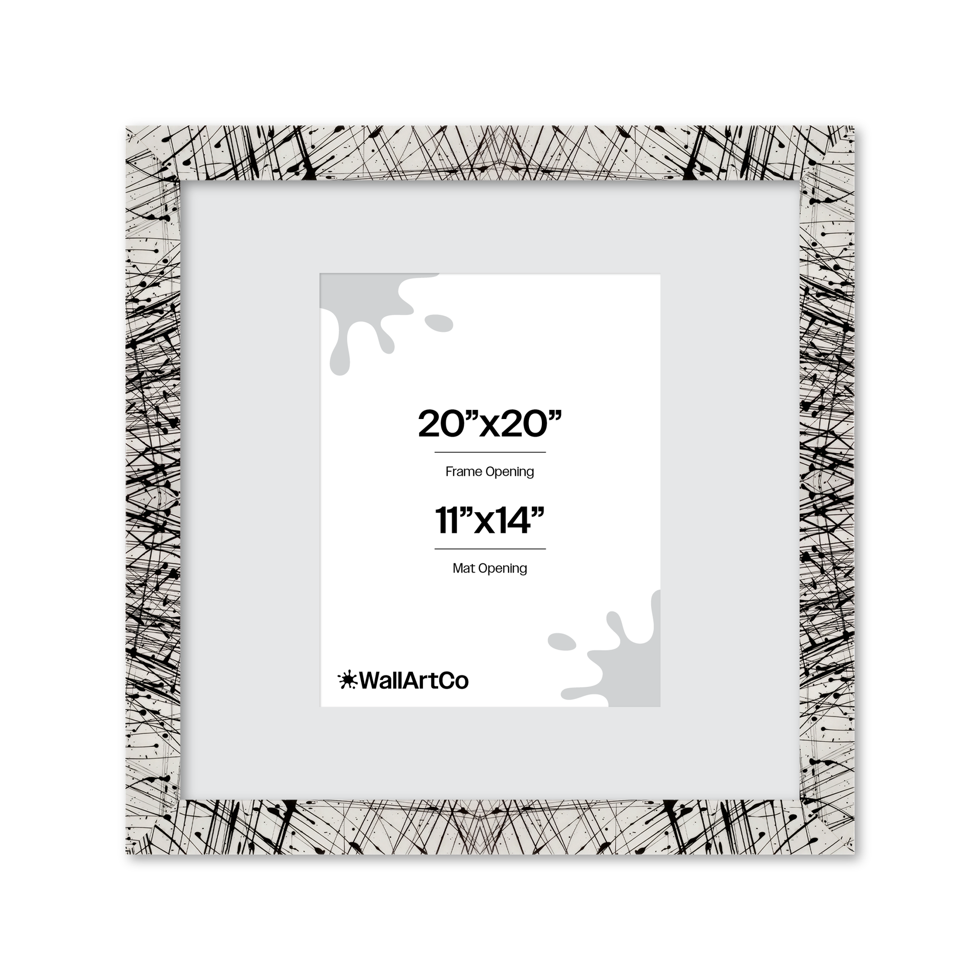 Front of picture frame