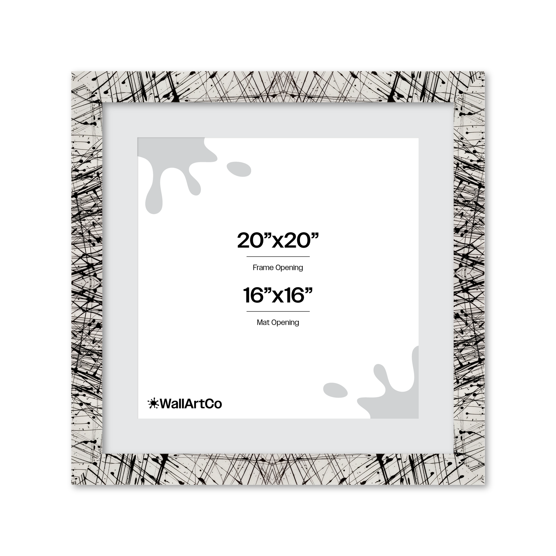 Front of picture frame