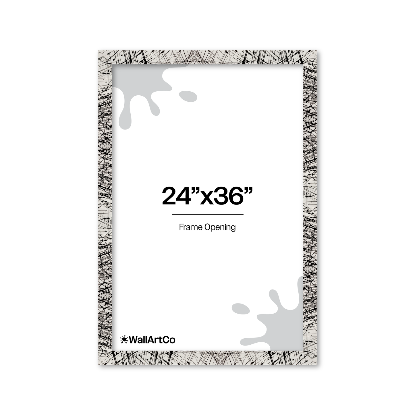 Front of picture frame