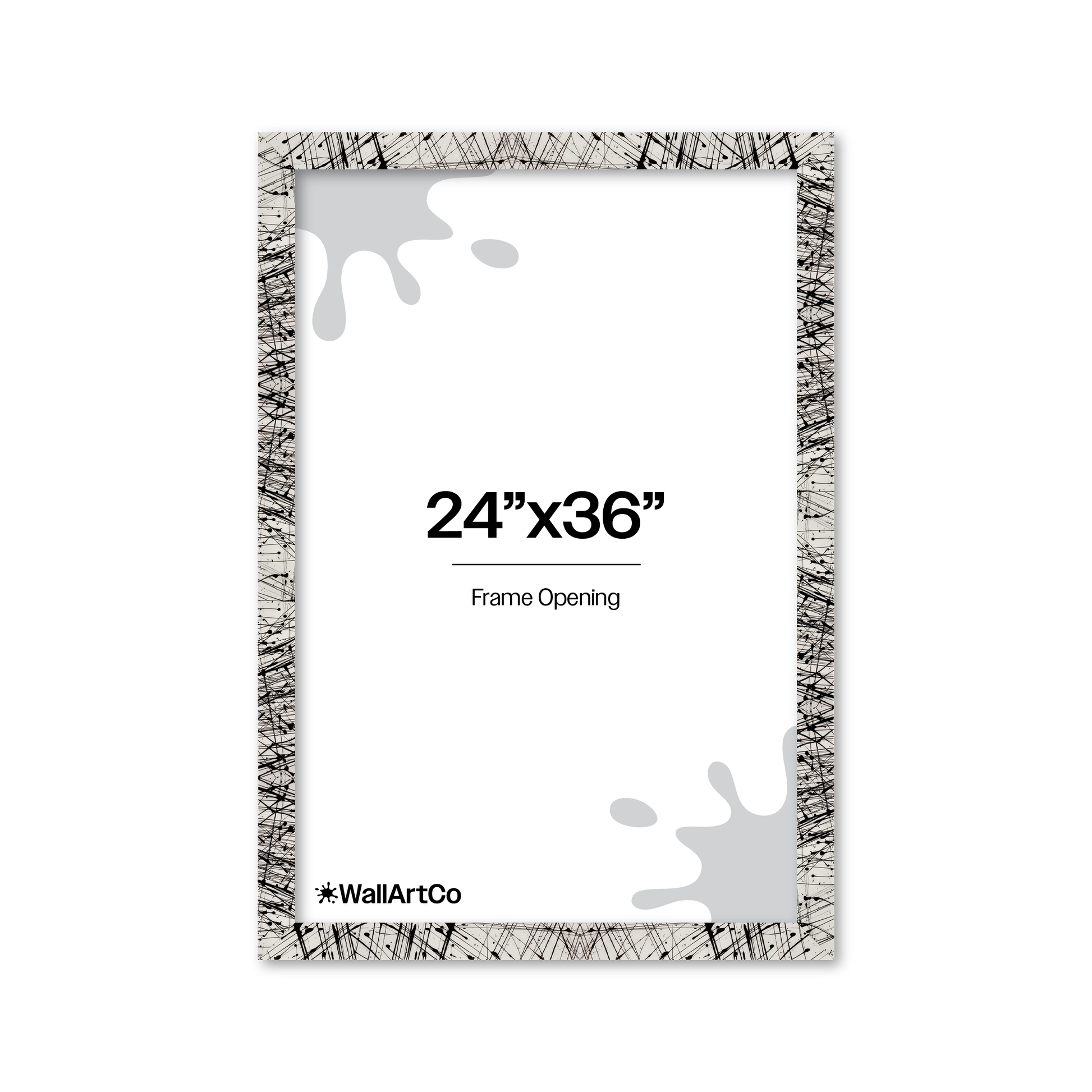Front of picture frame