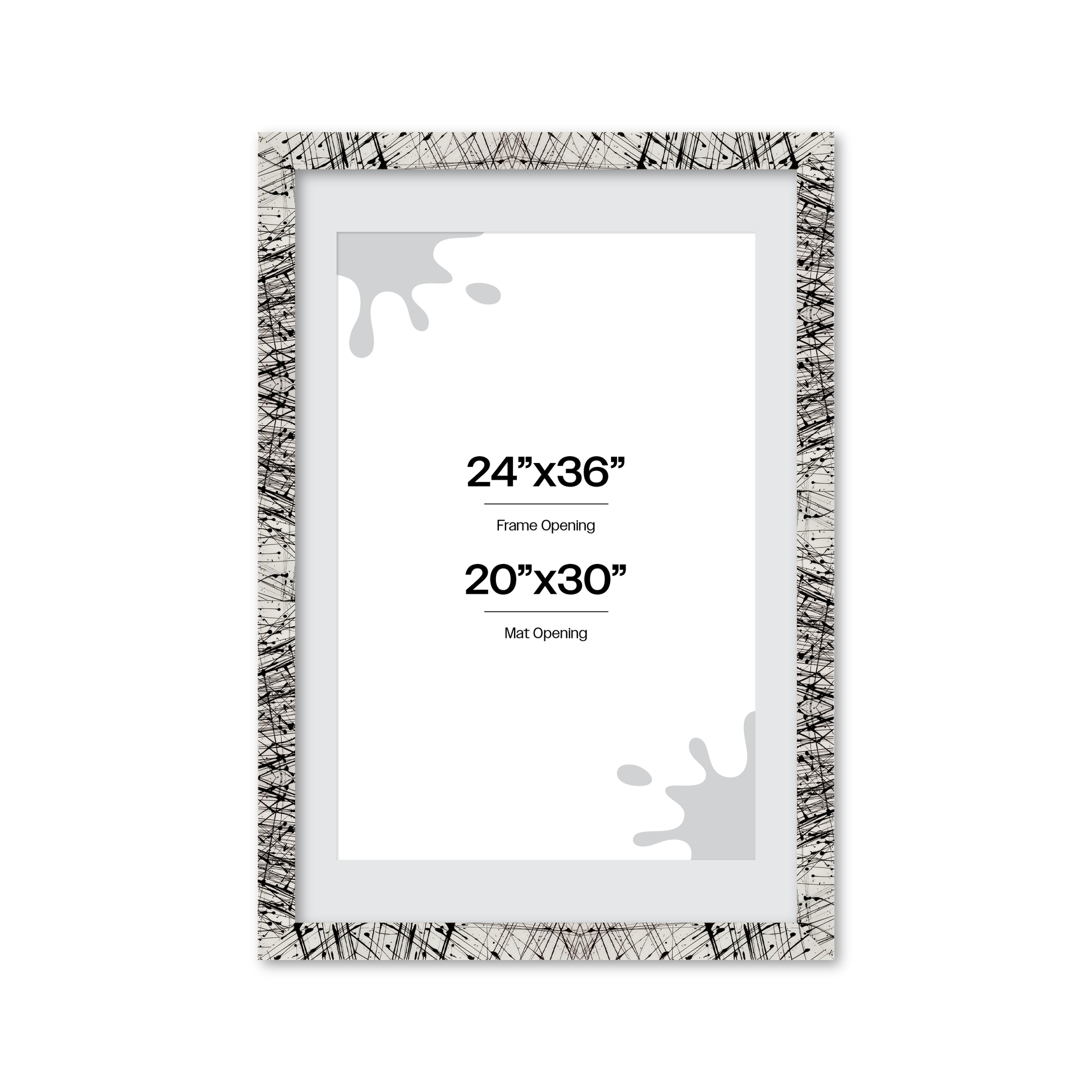 Front of picture frame