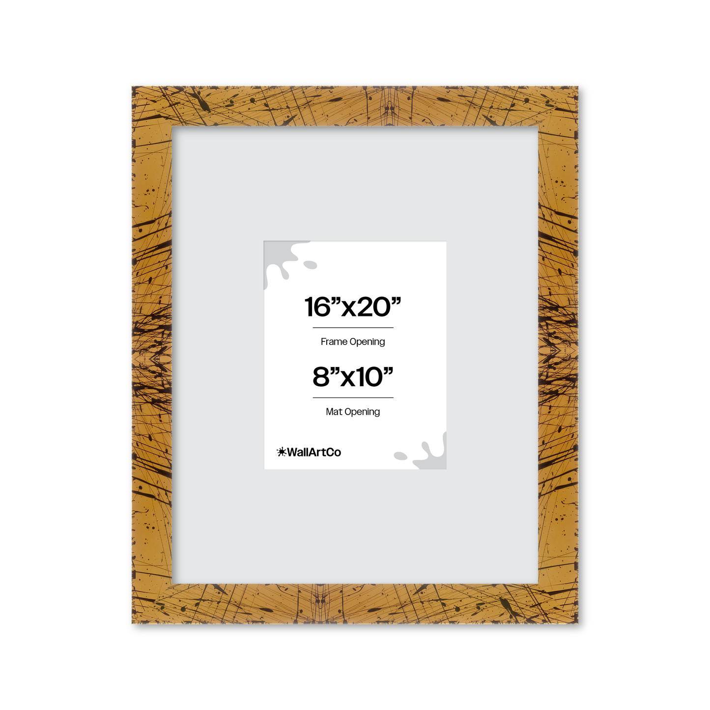 Front of picture frame