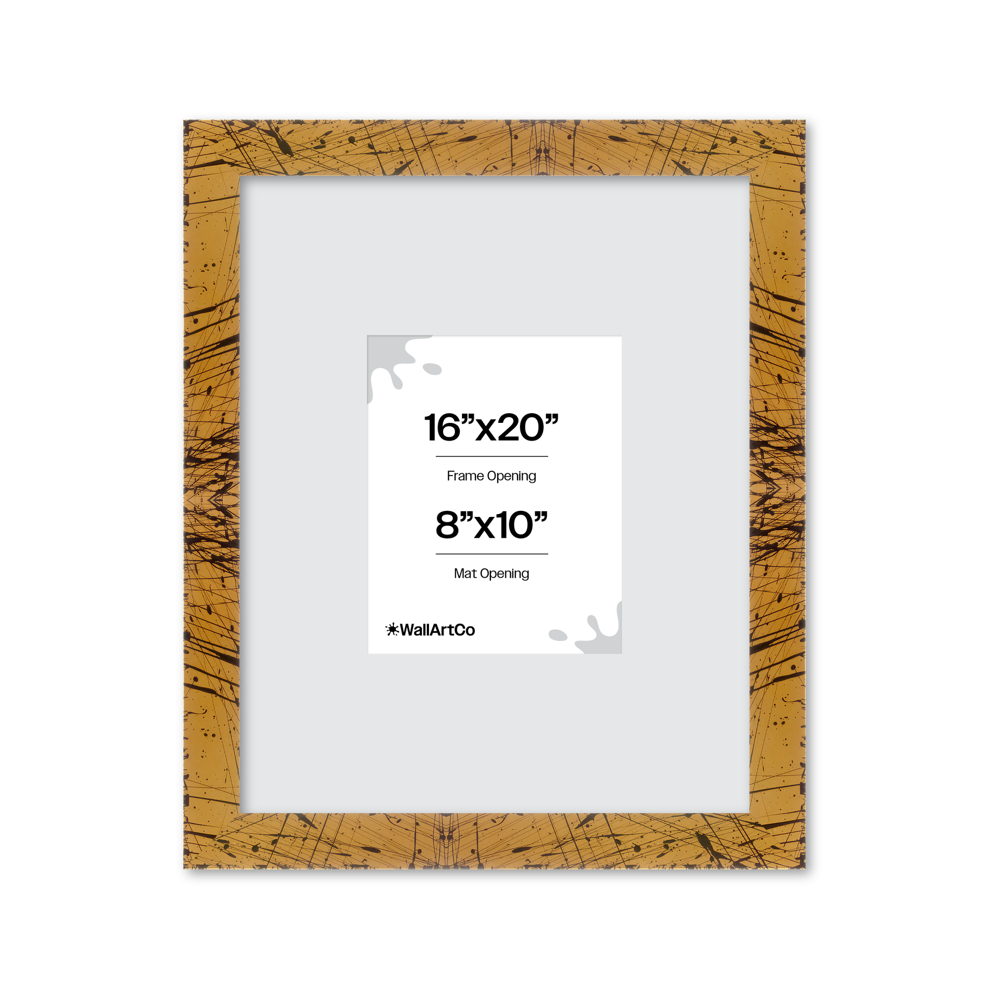 Front of picture frame