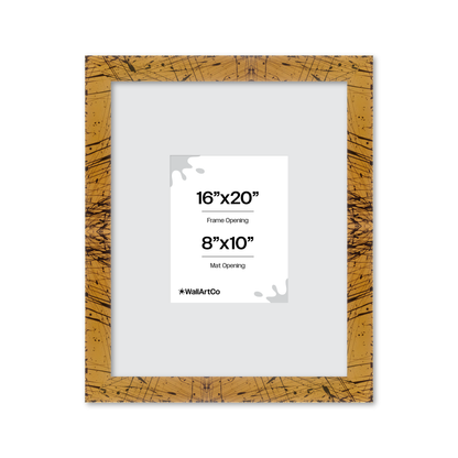 Front of picture frame