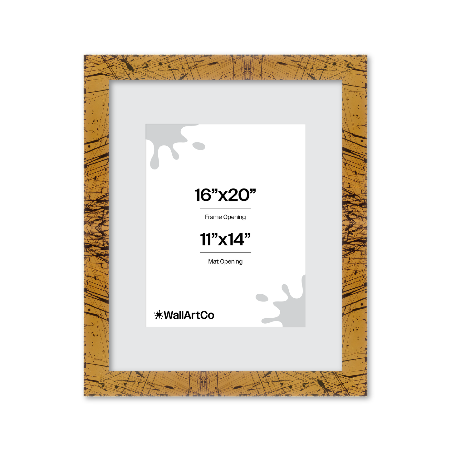 Front of picture frame