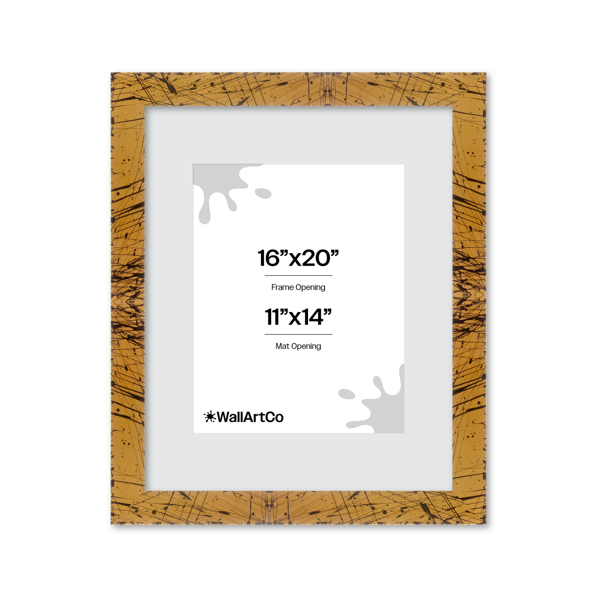 Front of picture frame