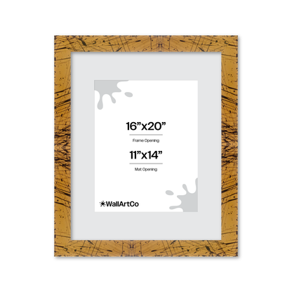 Front of picture frame