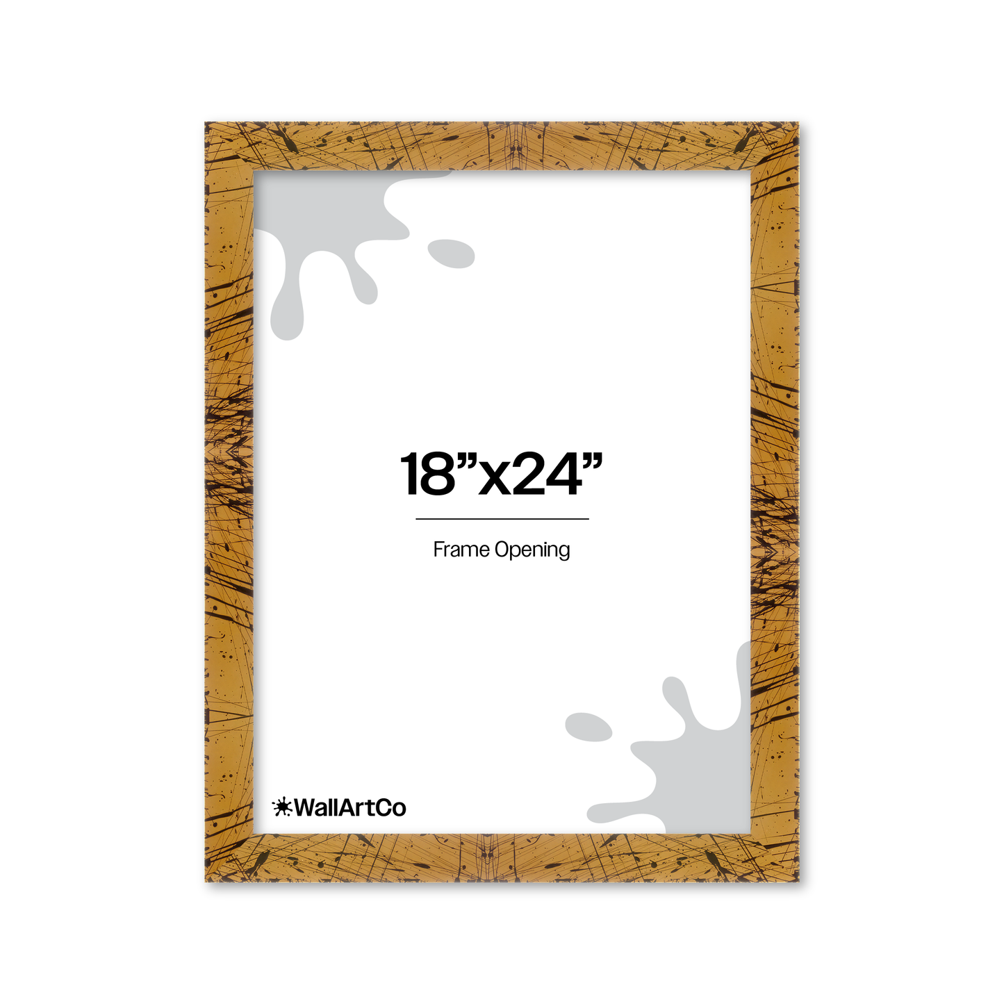Front of picture frame