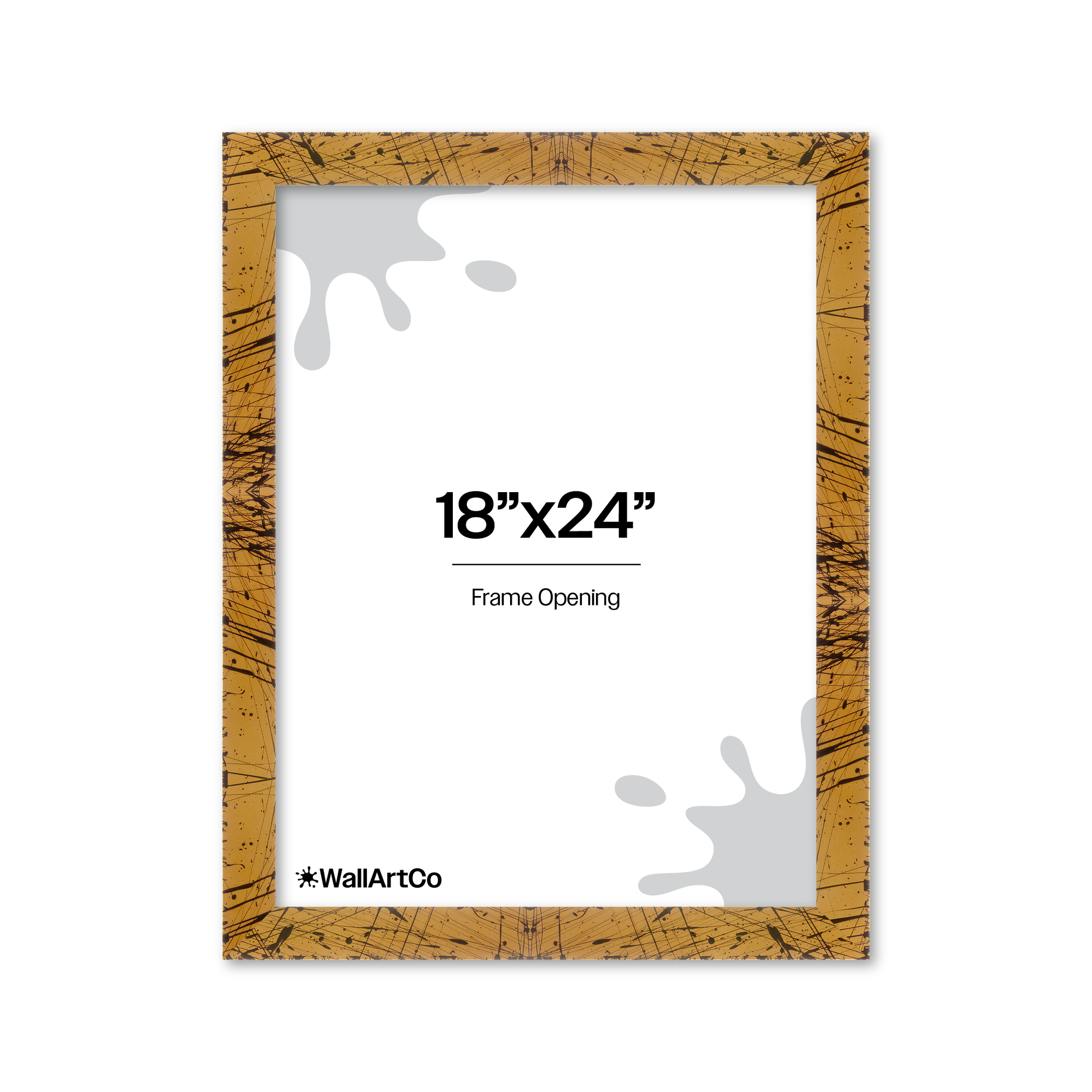 Front of picture frame