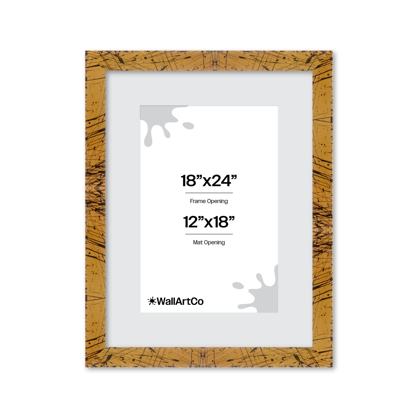 Front of picture frame